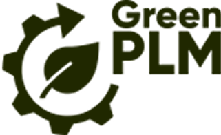 Logo der Green PLM Konferenz in dunkel